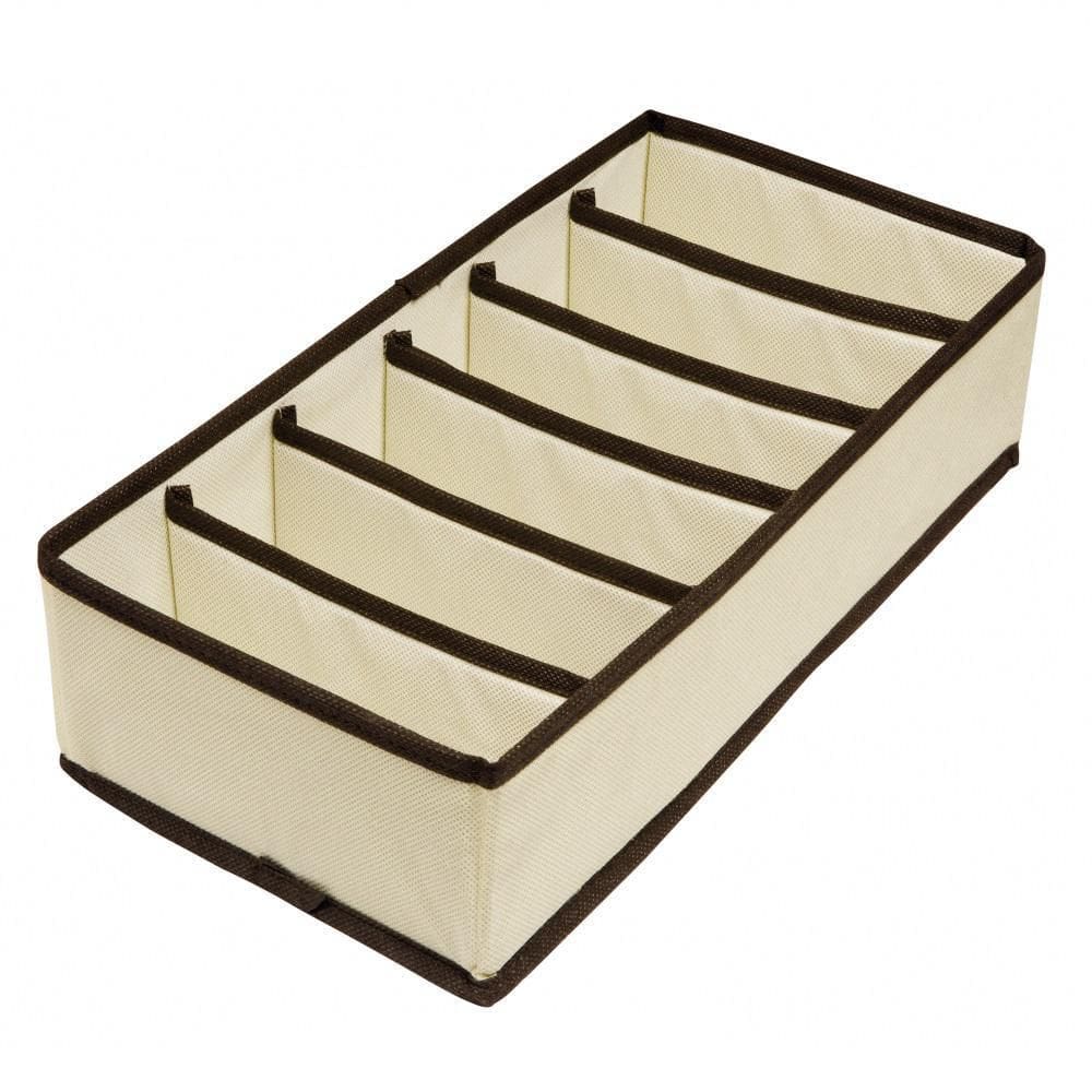 Organizador De Gavetas Para Sutiãs 6 Lugares Tnt