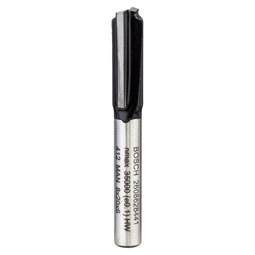 Fresa Reta Paralela Corte 8Mm X Haste 6Mm Bosch