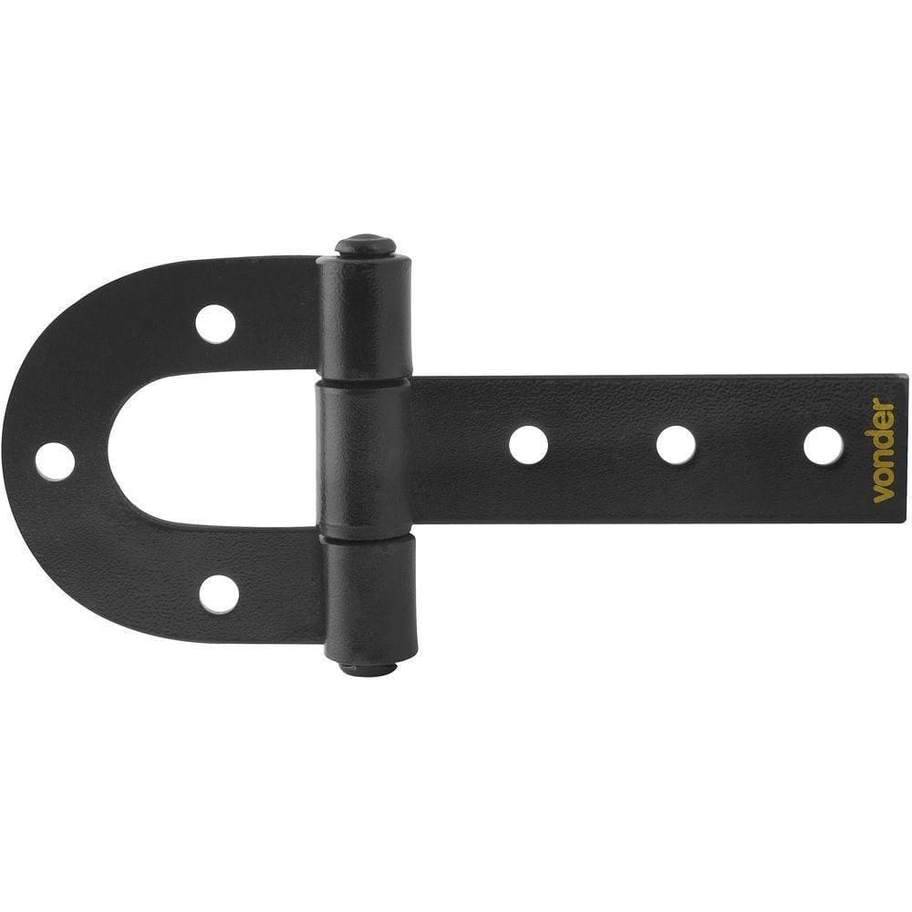 Dobradiça Para Porteira 180mm Aço Carbono Pintado - Vonder