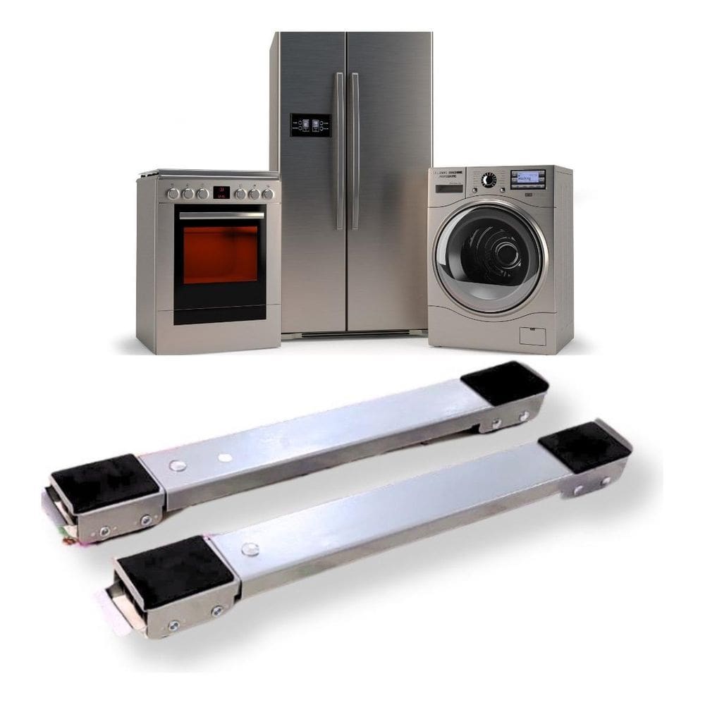 Suporte Ajustável para Geladeira/Fogão/Máquina - 200kg