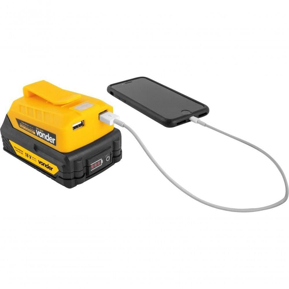 Adaptador Usb 18V S- Bateria E S- Carregador Iav 1825 Vonder