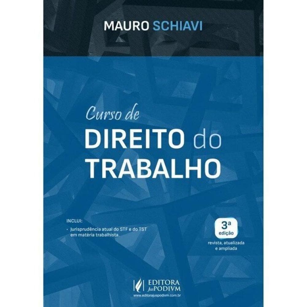 Curso De Direito Do Trabalho - 2025