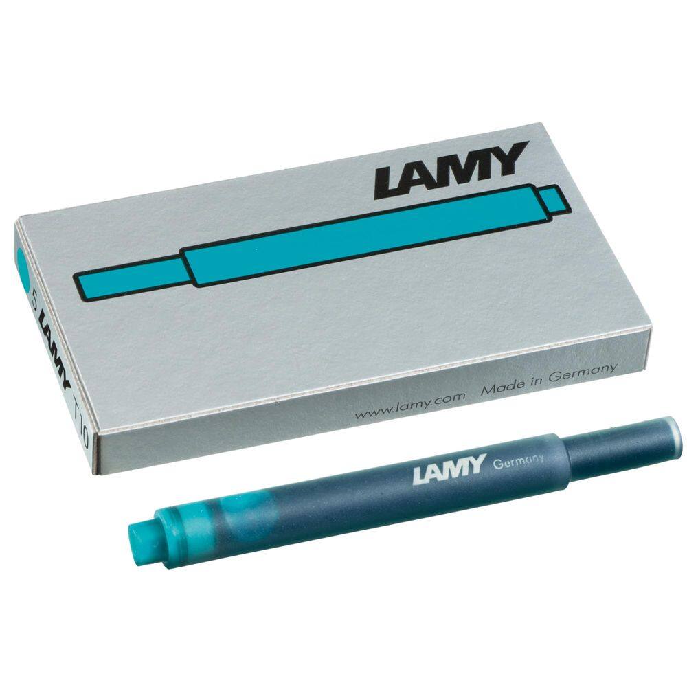 Cartucho de tinta LAMY T10 Turquesa (5 recargas)