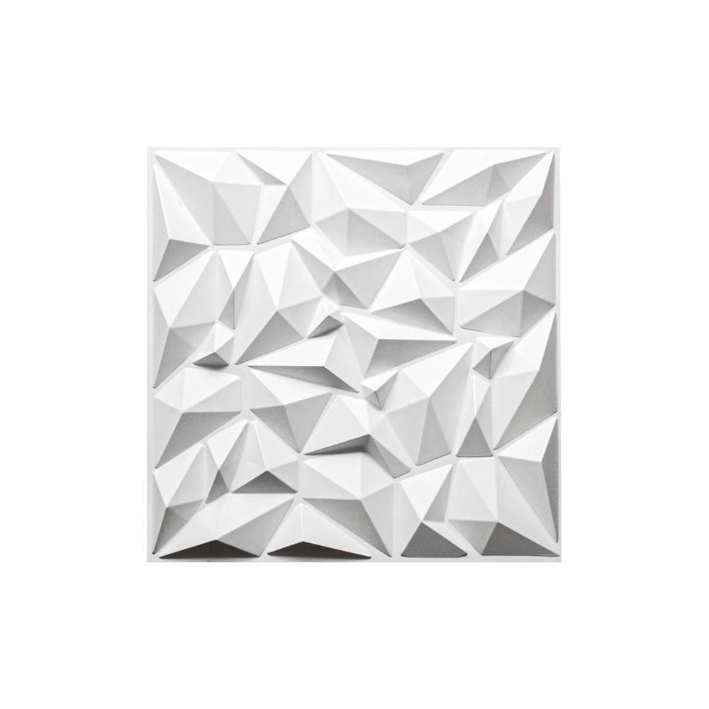 Kit 20 Placas 3D Revestimento 50X50Cm 0,5Mms Choc