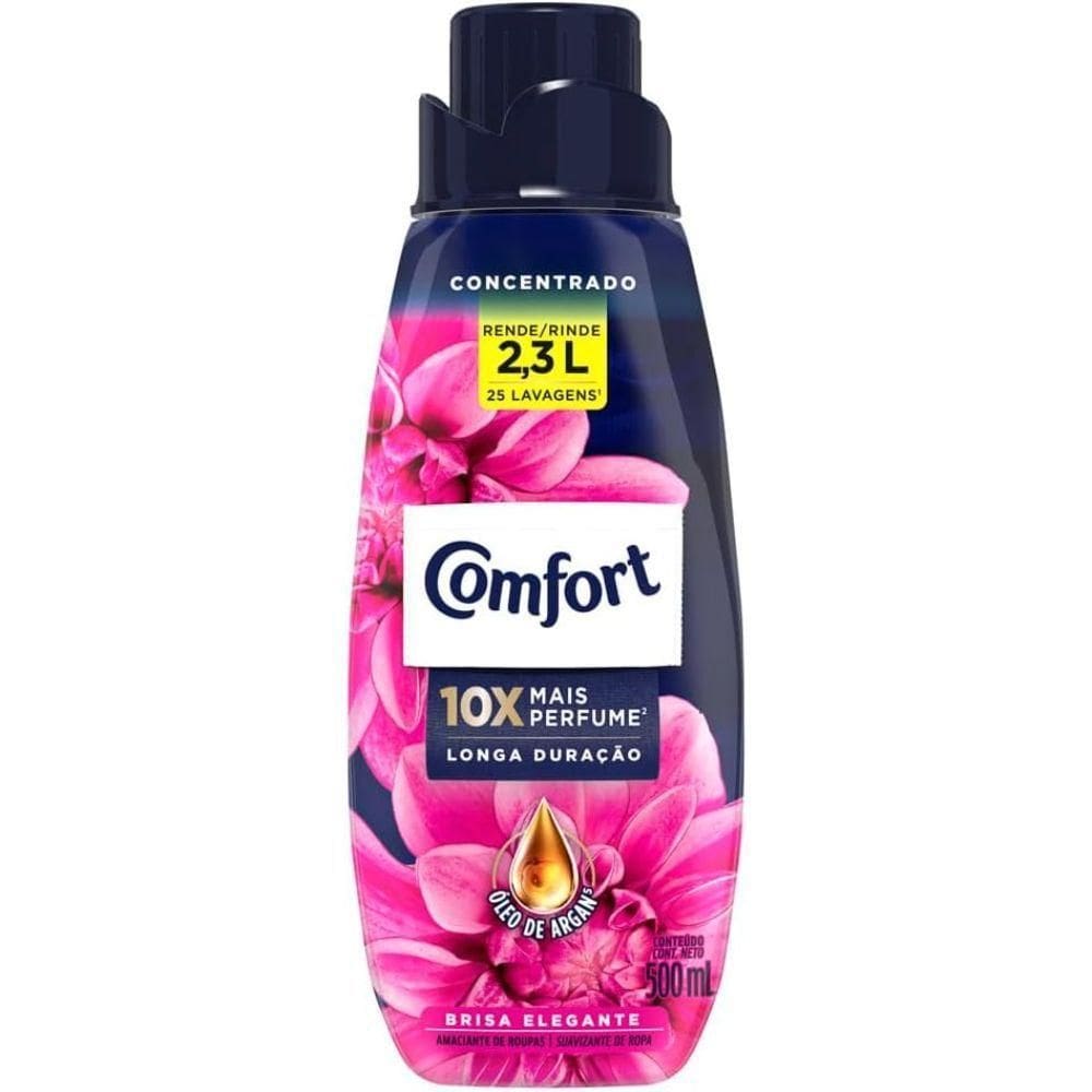 Amaciante Concentrado Comfort Brisa Elegante 500ml