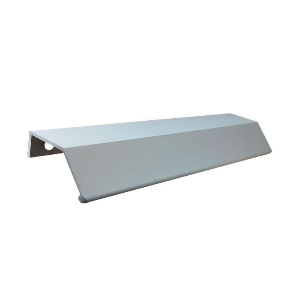 Puxador Moveis Aluminio 7015 Firenze 45º Curvo 192Mm Cinza