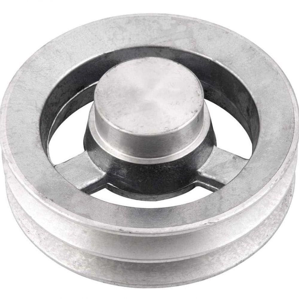 Polia Alumínio 150mm 2 Canais Perfil B - Vonder