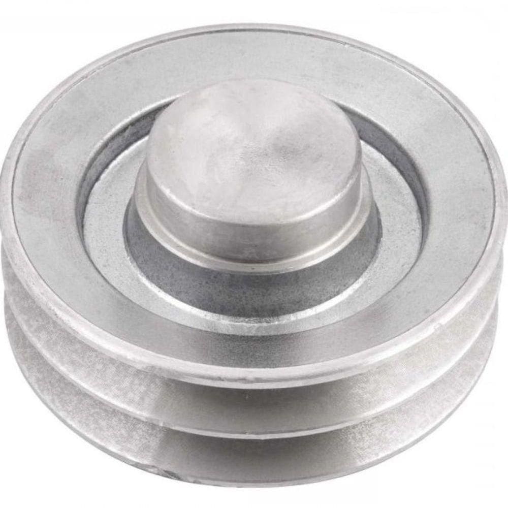 Polia Alumínio 110mm 2 Canais Perfil A - Vonder