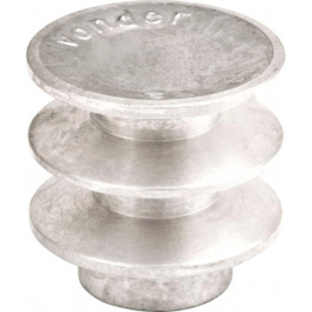 Polia Alumínio 90mm 2 Canais Perfil B - Vonder