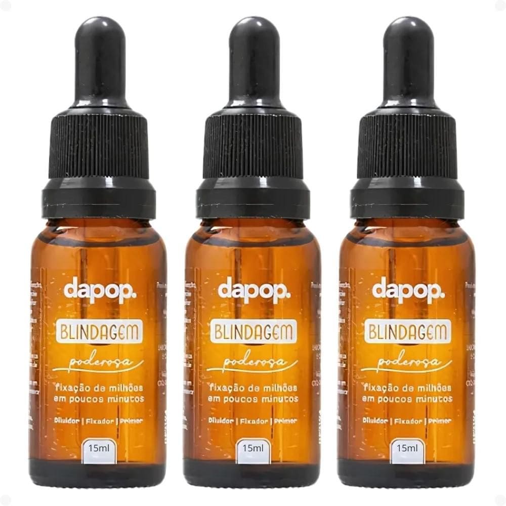 Kit Dapop: 3 Blindagem Poderosa Dp2267