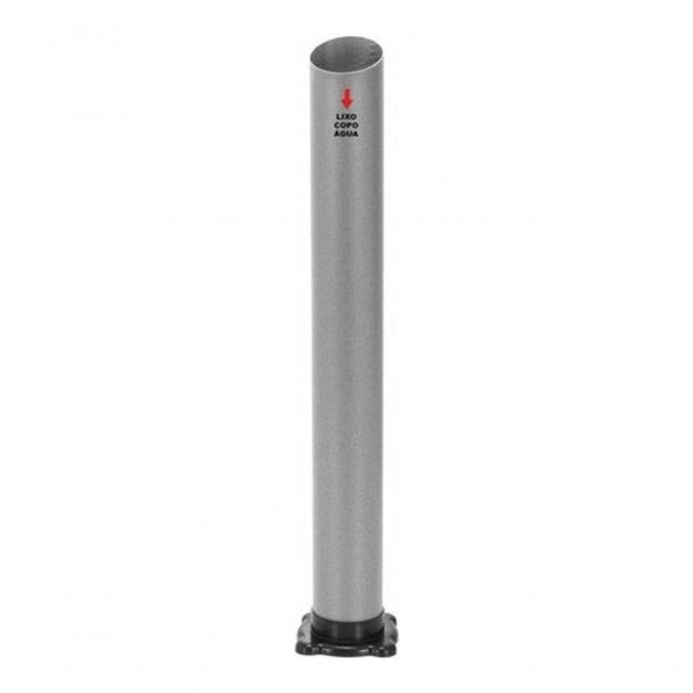 Lixeira De Copos Com 1 Tubo água Cinza