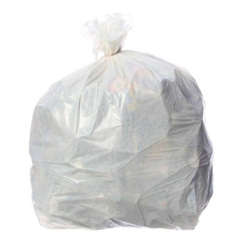 Saco De Lixo Branco Em Rolo 60l