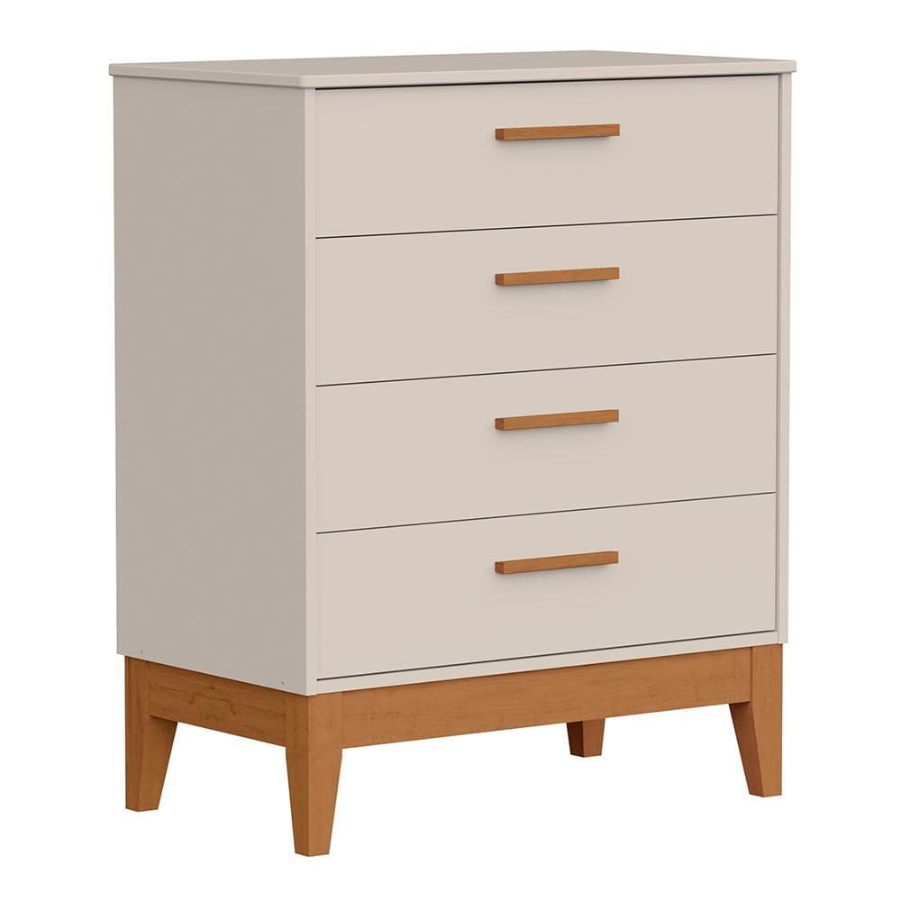 Cômoda Infantil Flip 4 Gavetas - Reller Móveis