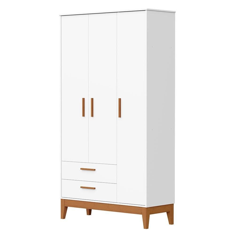 Guarda Roupa Infantil Flip 3 Portas e 2 Gavetas - Reller Móveis