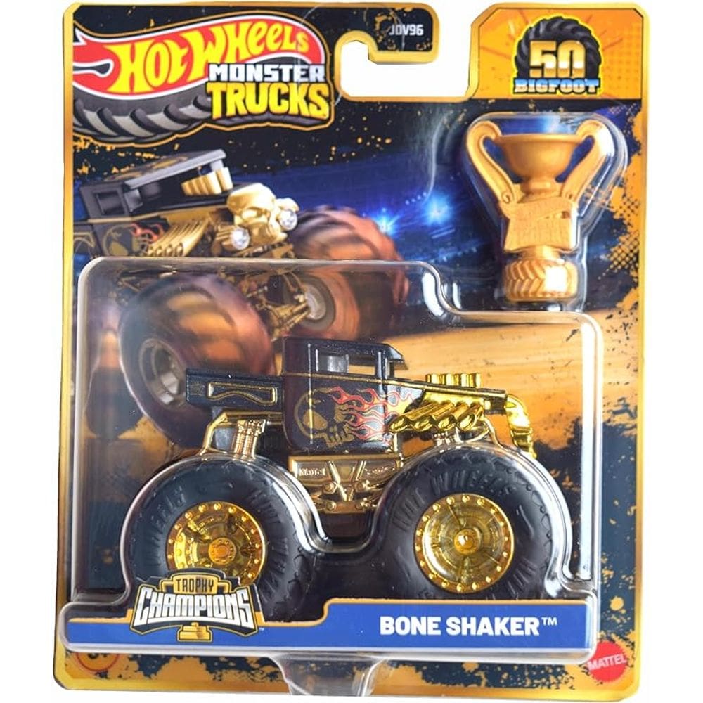 Hot Wheels Monster Trucks Bone Shaker - JDV96 MATTEL