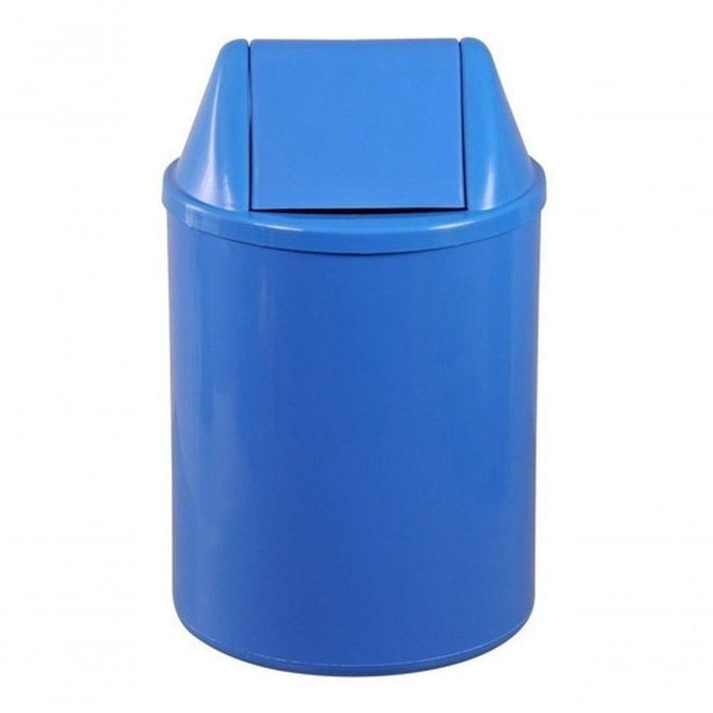 Lixeira Plástica Com Tampa Vai-vem 50 Litros