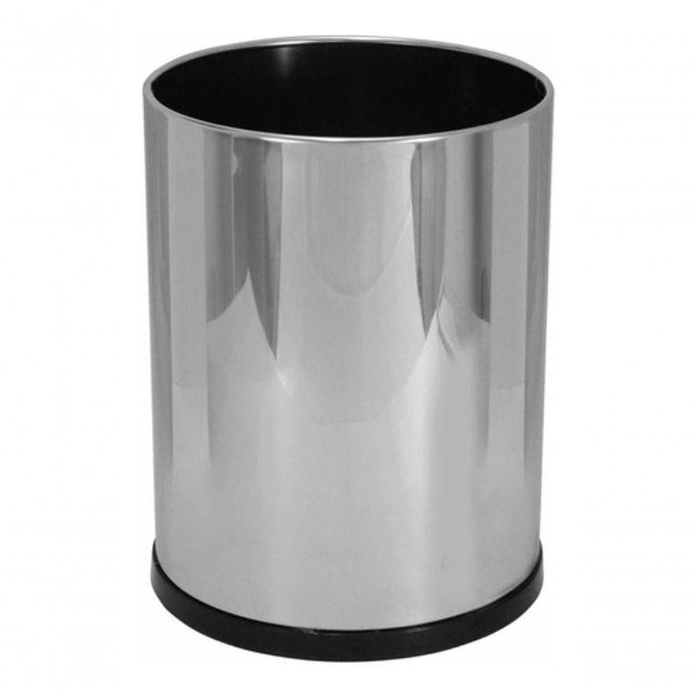 Lixeira Em Aço Inox 13,5l