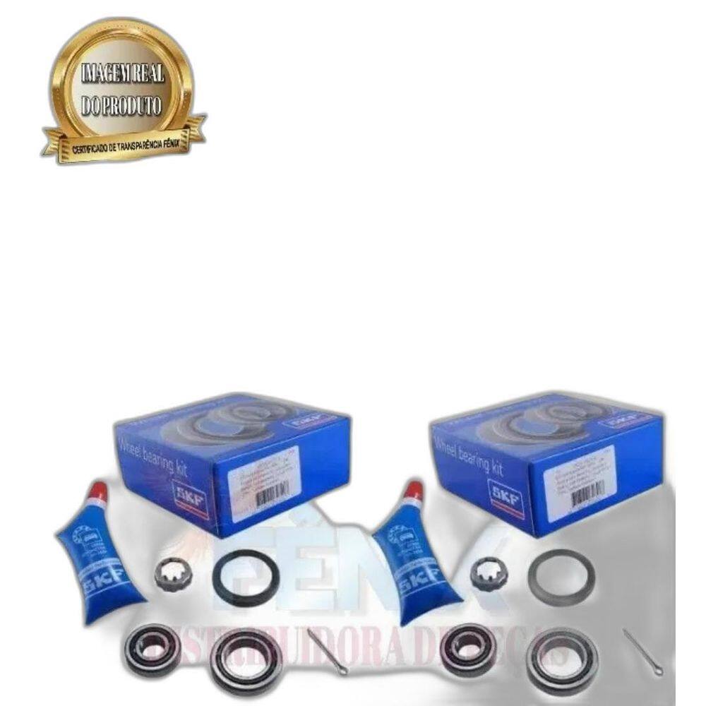 Par De Kit Rolame. Roda Traseira Gm Corsa Prisma 1.4 16V