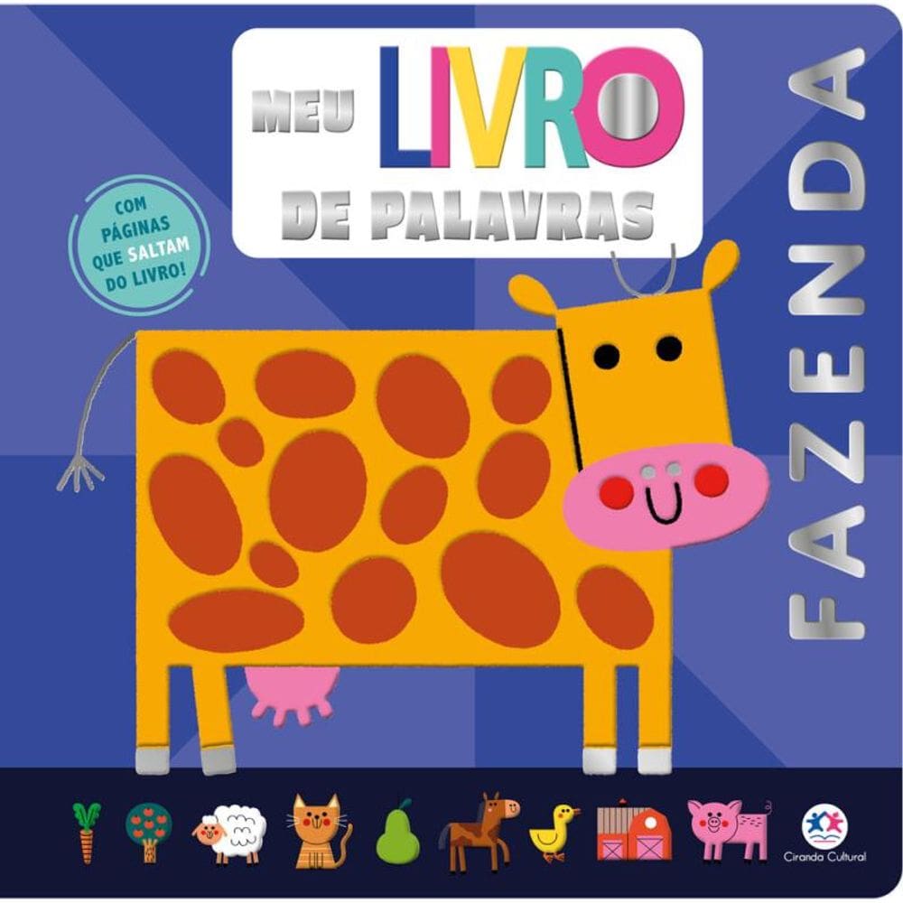 Meu Livro de Palavras - Fazenda