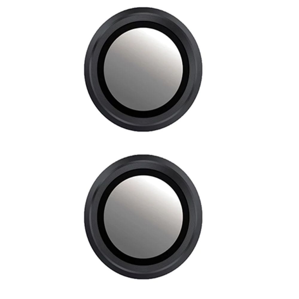 Película (Kit 02 Pçs) da Lente Câmera Lisa / Strass Para Motorola Edge 50 / 50 Neo / 50 Pro