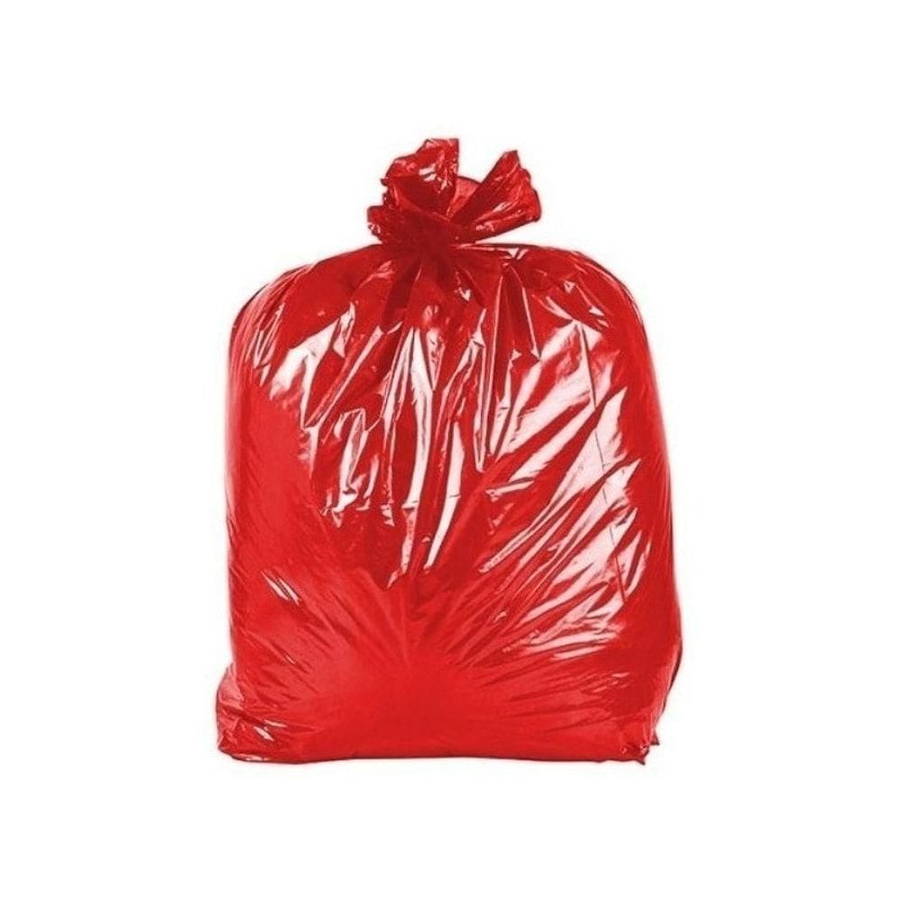 Saco De Lixo 60 Litros Pacote C-100 Vermelho