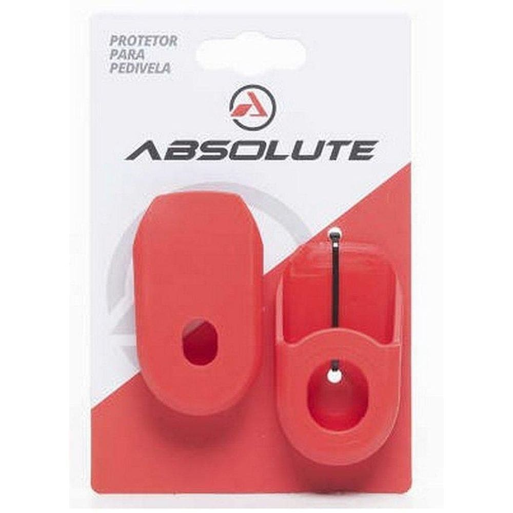 Protetor De Pedivela Absolute Bicicleta Road E Mtb Vermelho