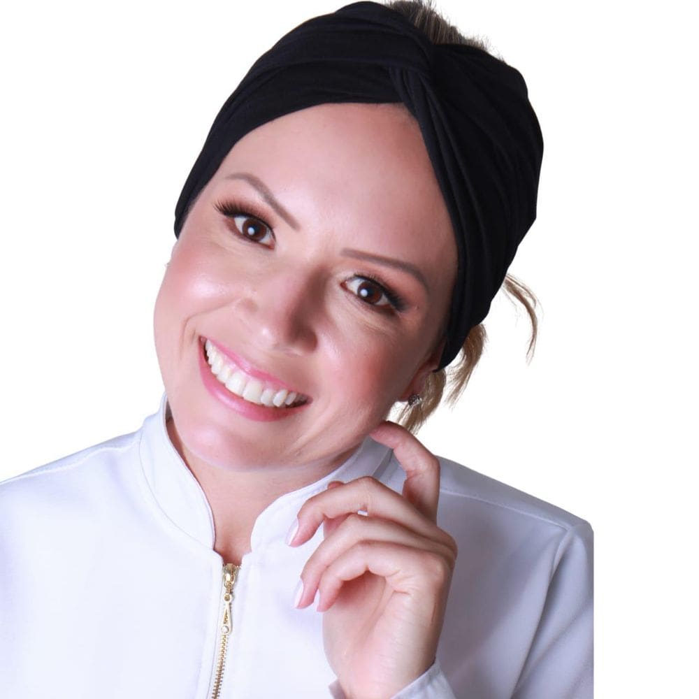 Faixa Turbante Preta - Loreca