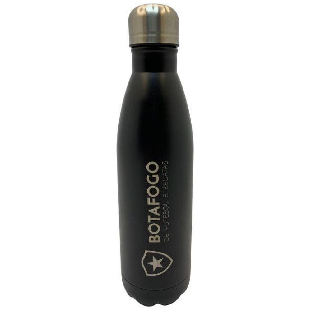 Garrafa Cantil Inox Botafogo Preta 750 Ml
