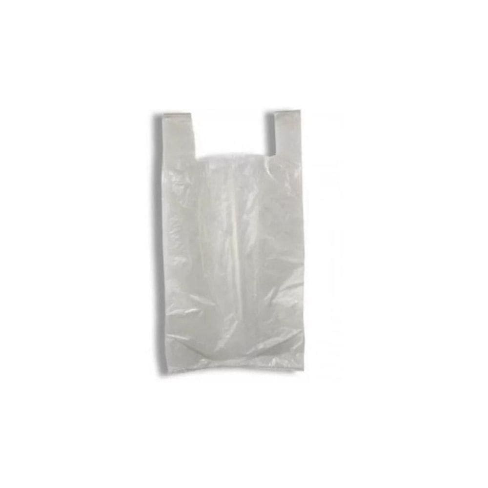 Sacola Plástica Branca Reciclada 30x40 - 5kg
