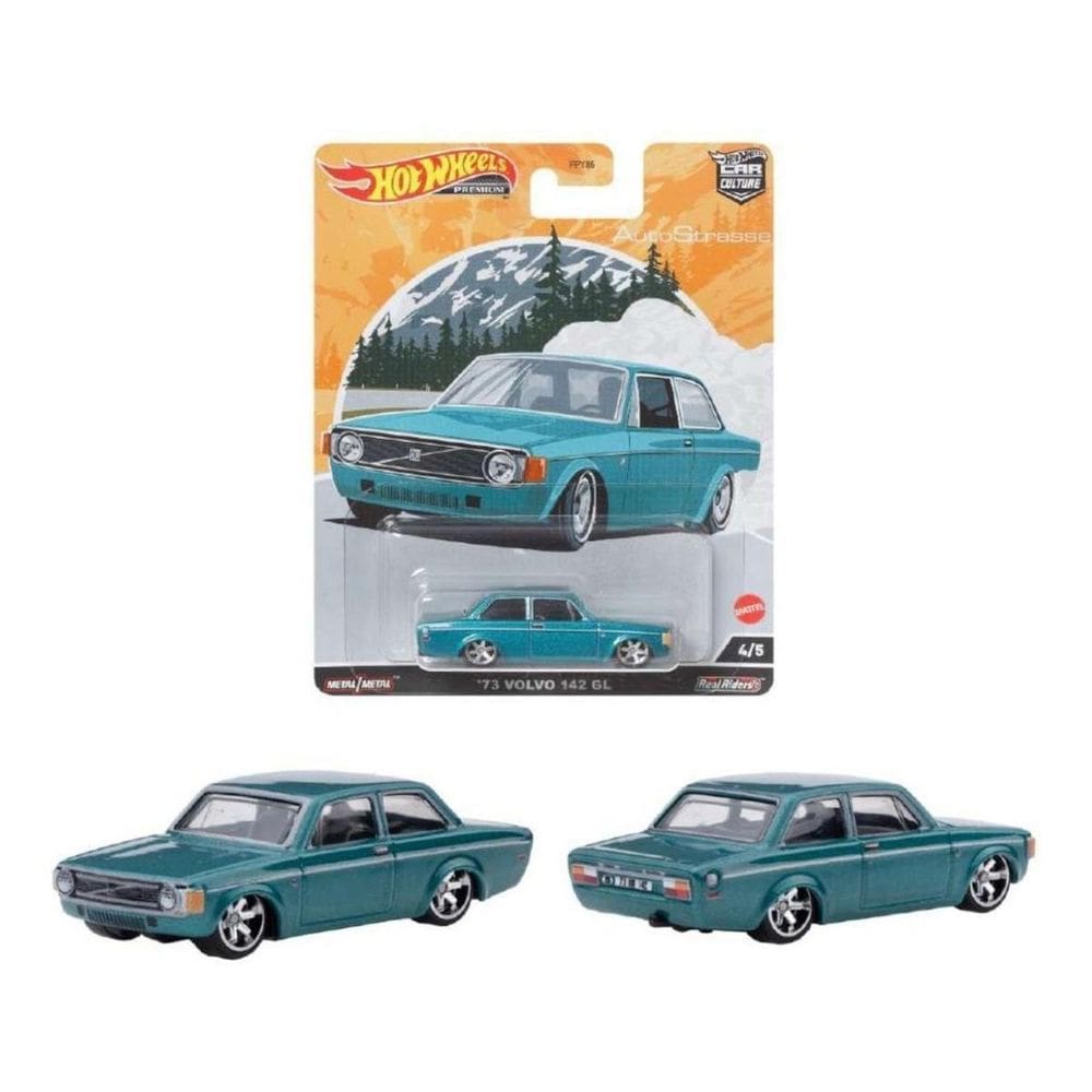 Miniatura Hotwheels Premium Volvo 142 Gl 1973 1/64 Autostras