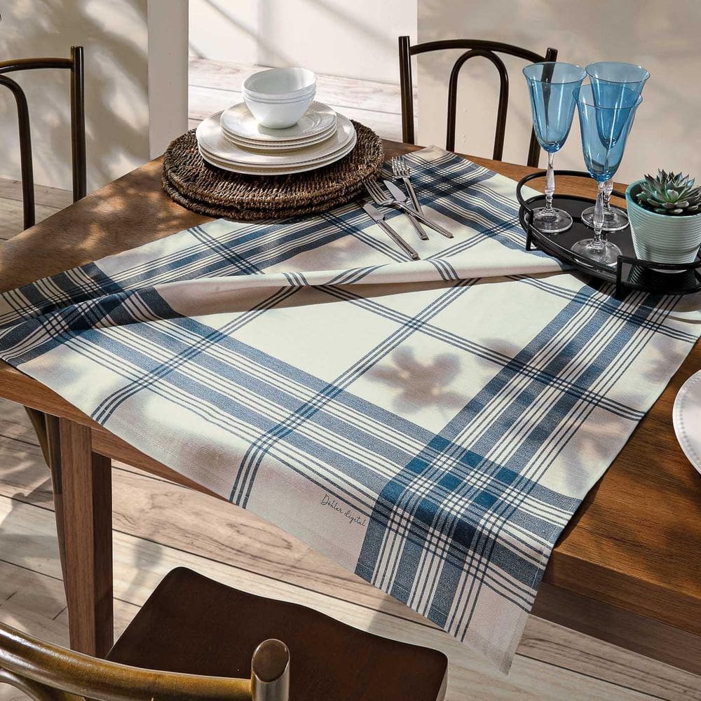 Toalha Centro De Mesa Quadrada Natalino & Estampado Estampas