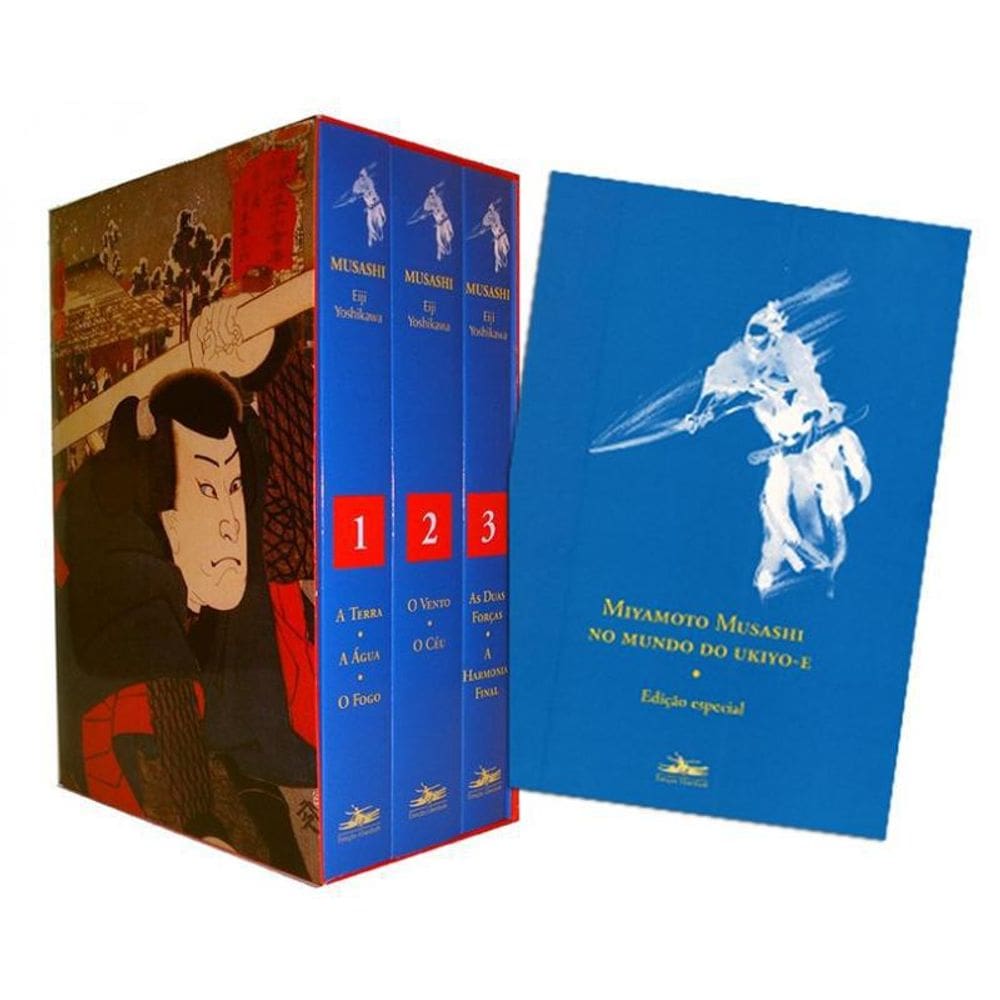 Livro Musashi - Box 3 Volumes