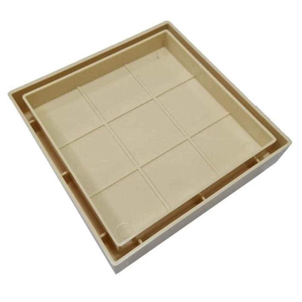 Ralo 10X10 Oculto Seca Piso/ Porcelanato Inteligente Bege