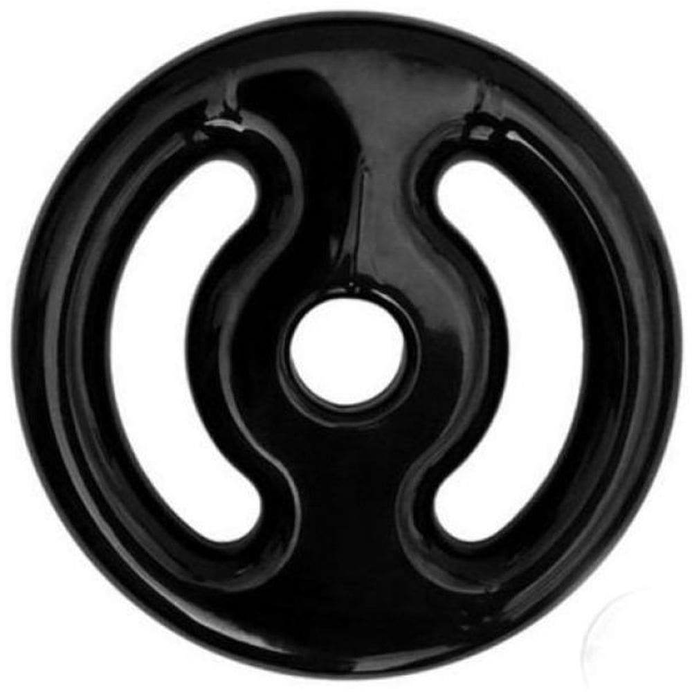 Anilha Emborrachada 4 Kg Preta Para Halteres