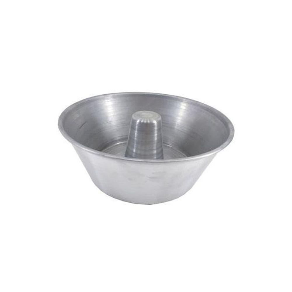 Forma Mini Pudim/Torta Suíça 12,5cm Alumínio - Metasa