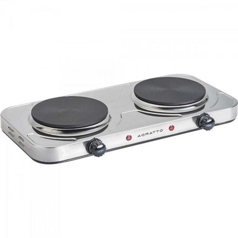 Fogão Elétrico De Mesa Agratto FM02 Cinza 220V