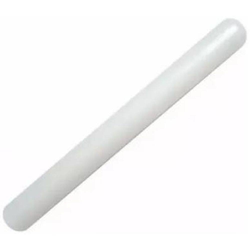 Rolo Para Massas Liso 25Cm Maciço Compatível Medida Certa