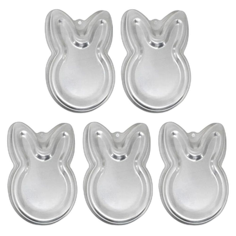 Kit 5 Forma Ballerine Coelho Páscoa Bolo Piscina Coelho 15X9