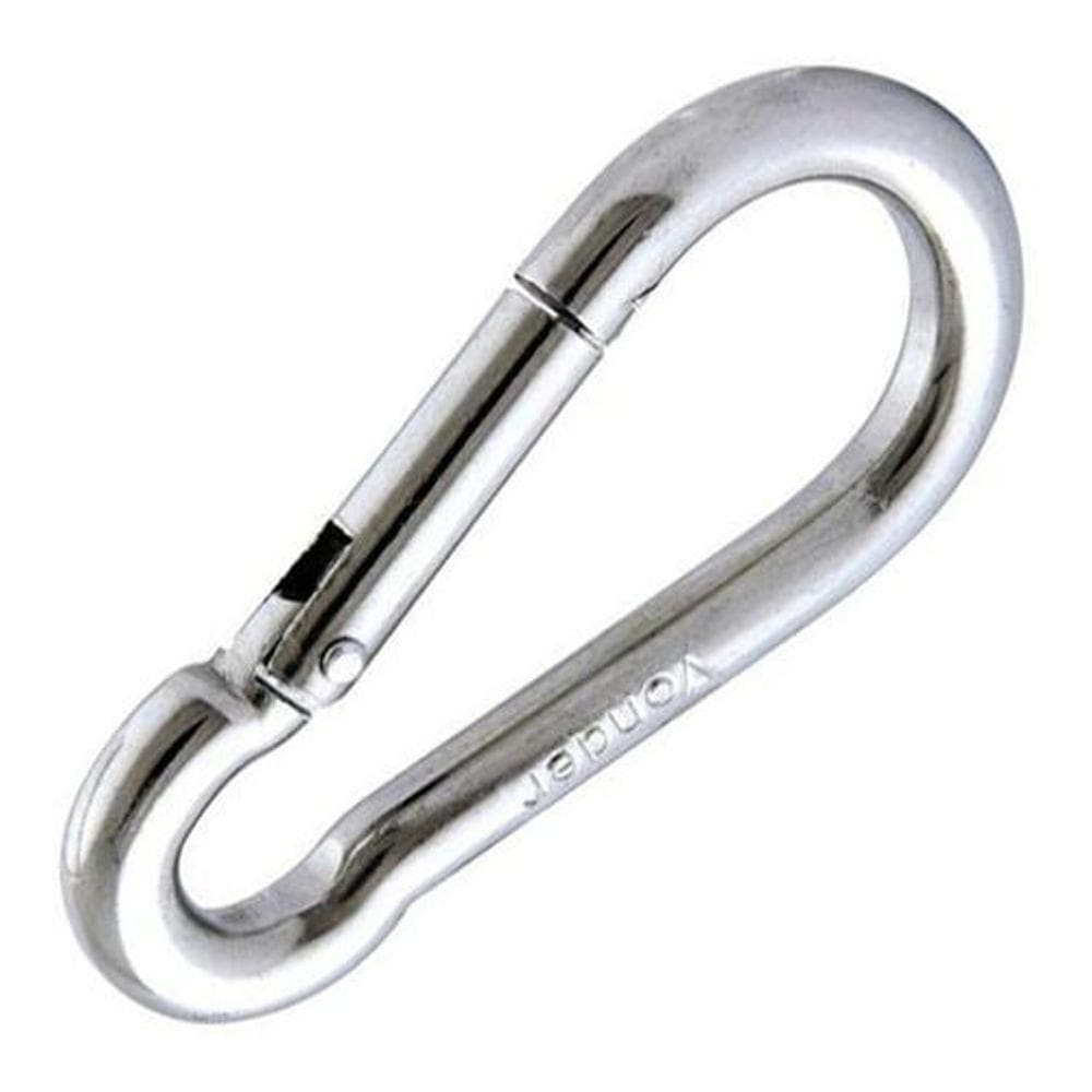 Mosquetão 8Cm Suporta 230Kg