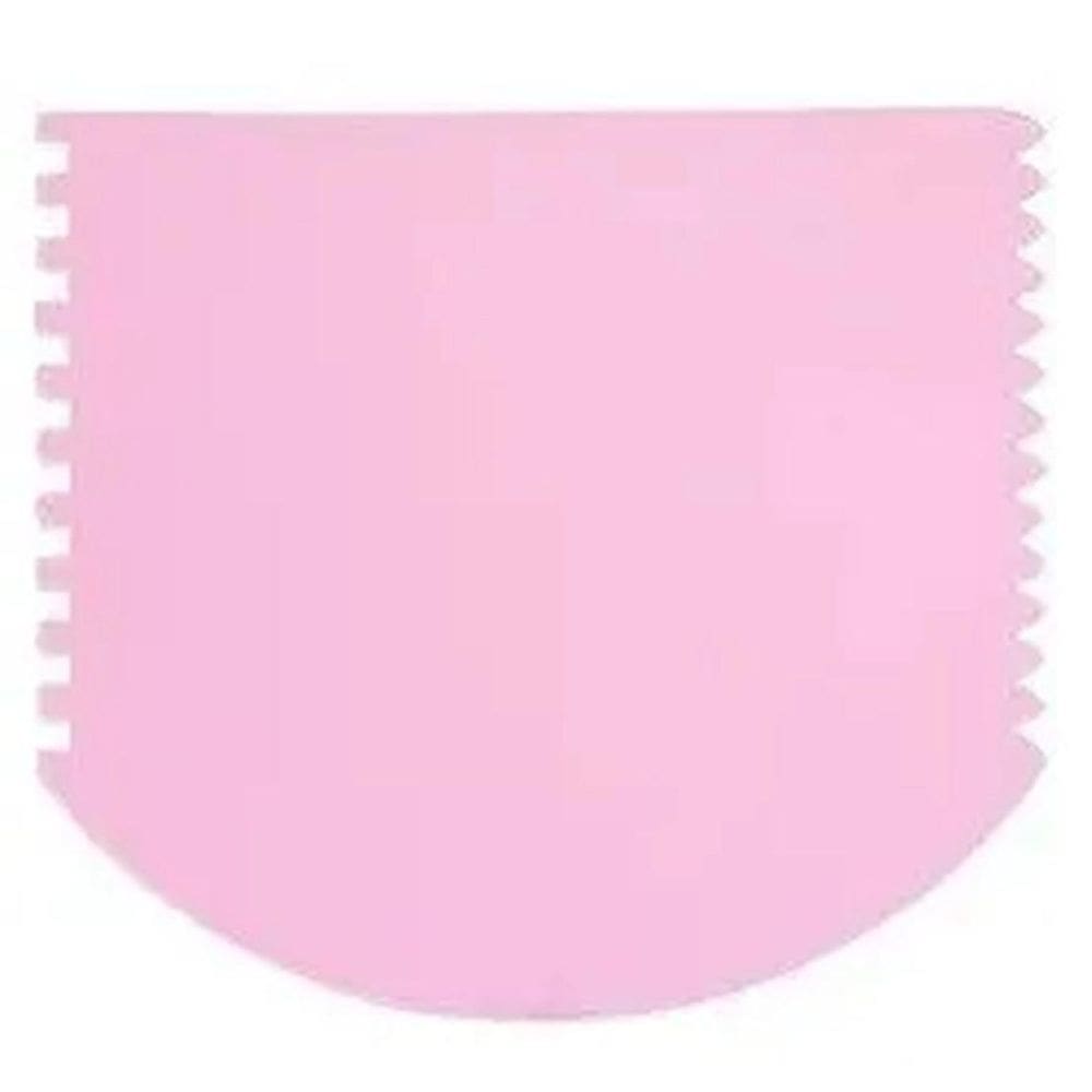 Raspadeira De Bolo Decorativa 4 Funções Rosa