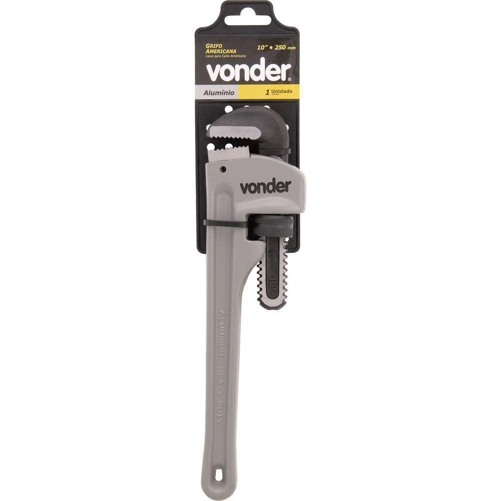 Chave Grifo Para Cano 36” Americana Alumínio - Vonder