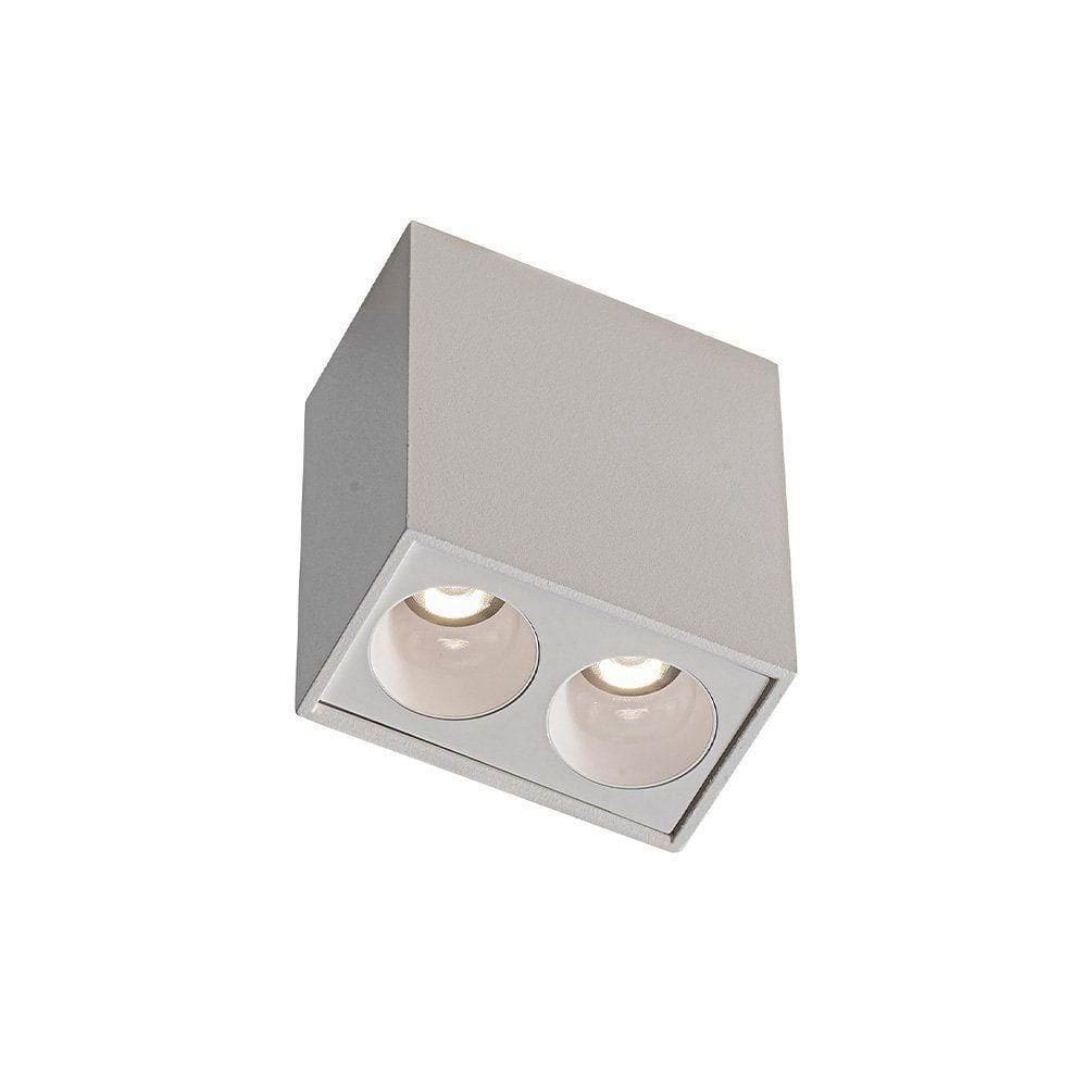 Spot De Sobrepor Nordecor Downlight Powerus Led Alto Irc 90 4W Bivolt Lente Branca 4000K