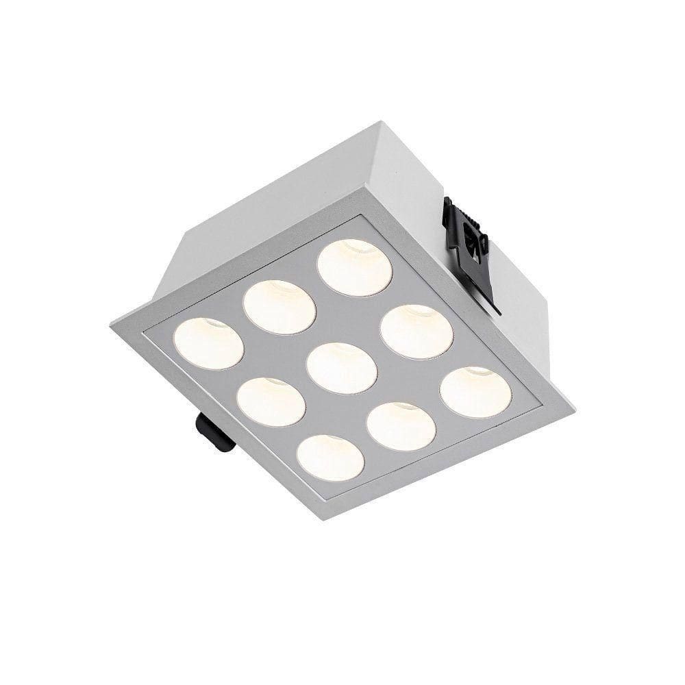 Spot De Embutir Nordecor Downlight Powerus Led Alto Irc 90 18w Bivolt Lente Branca 4000k