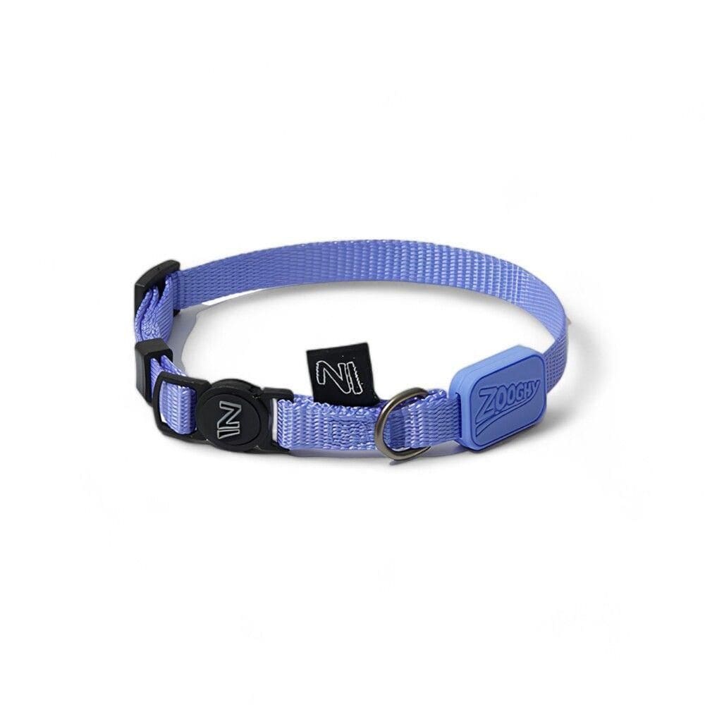 Coleira De Segurança Ajustável Para Gatos - Violeta Elegante