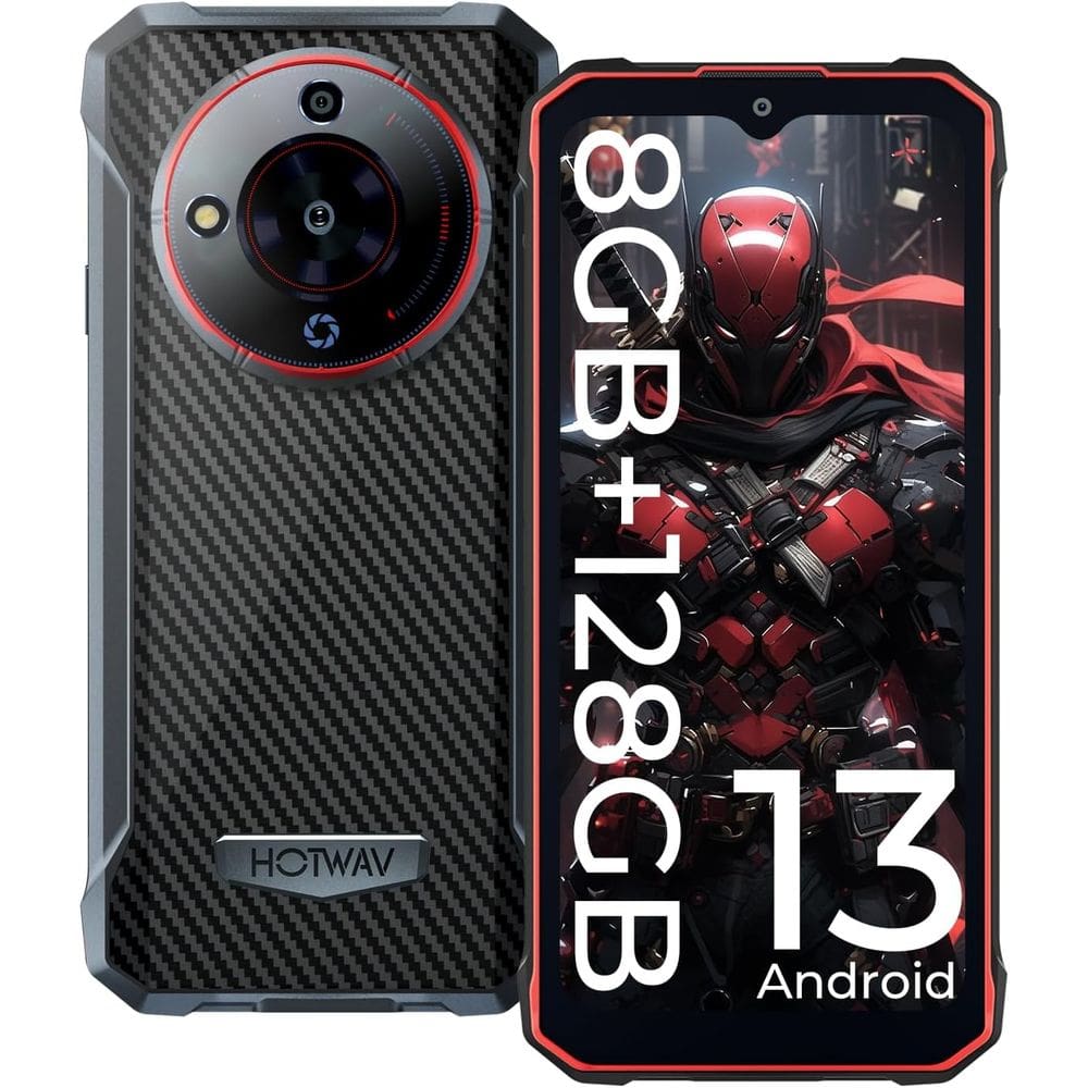 Smartphone HOTWAV T7 8 GB de RAM 128 GB ROM 6,52" Android 13