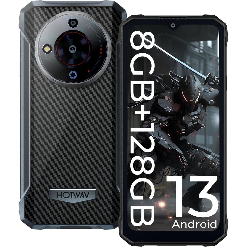 Smartphone HOTWAV T7 8 GB de RAM 128 GB ROM 6,52" Android 13