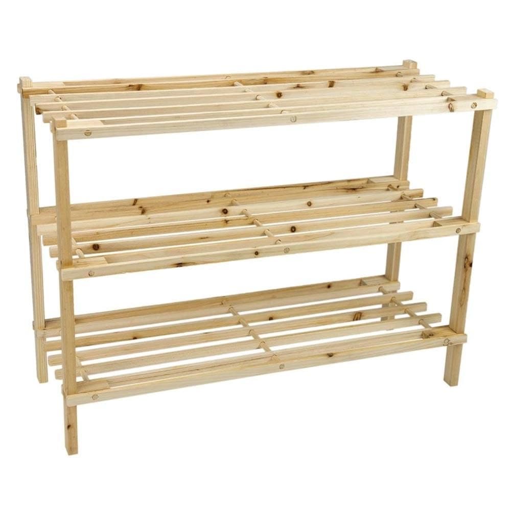 Sapateira de Madeira Harmony 12 Pares Cazza