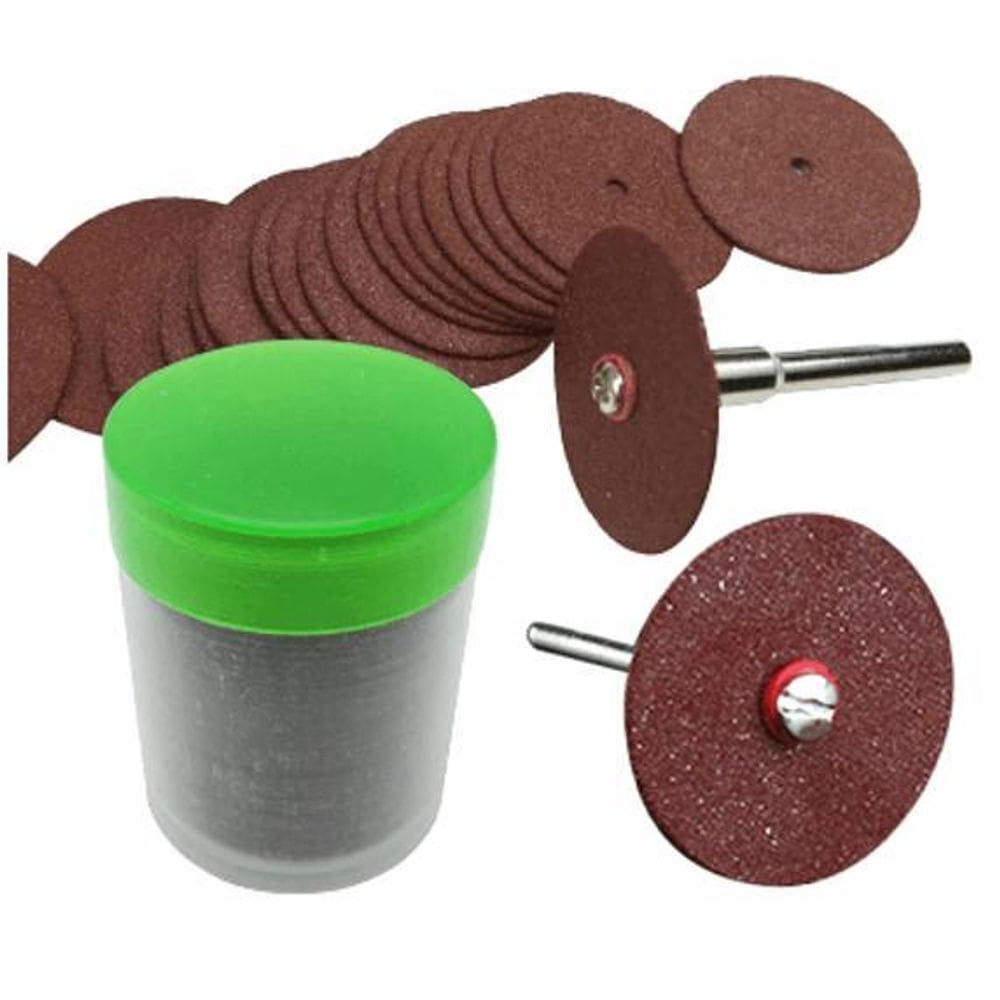 36 Disco Para Micro Retifica Corte De Metal Plastico Madeira