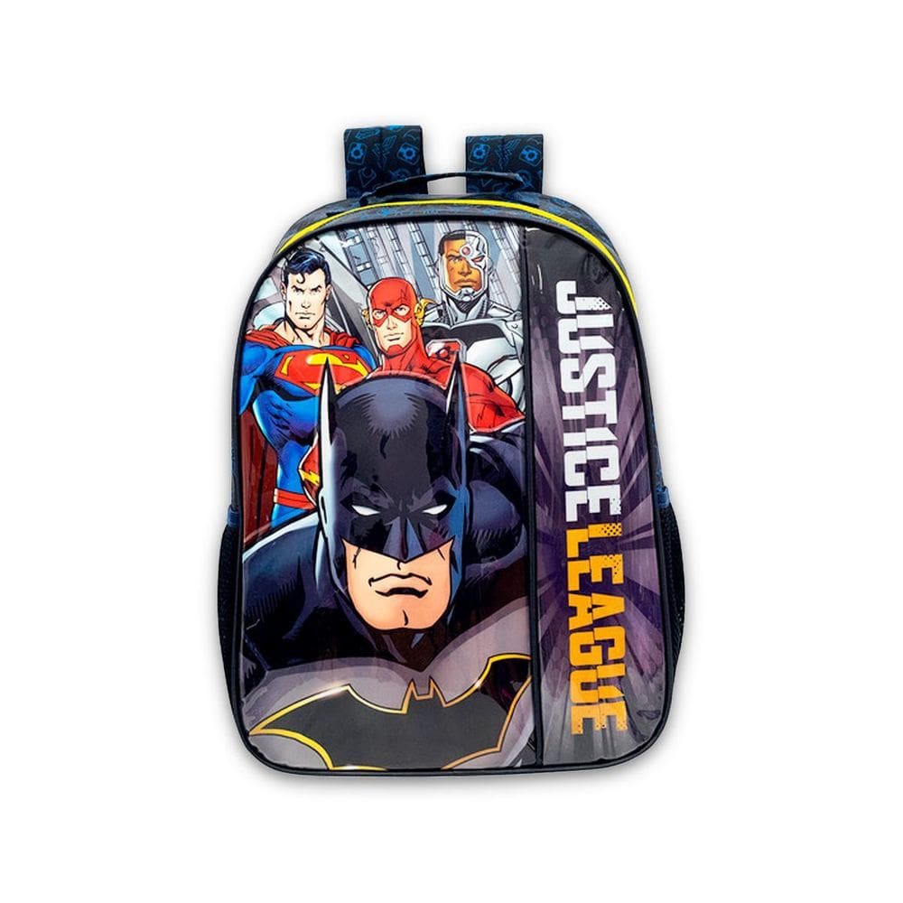 Mochila Escolar Costas Liga Da Justiça Infantil R2