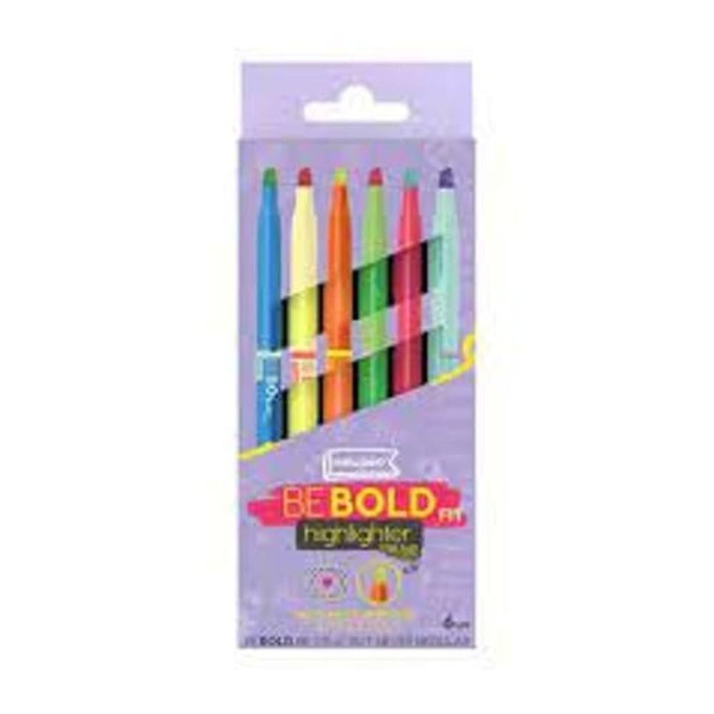 Newpen Kit Marca Texto Fit 6 Cores